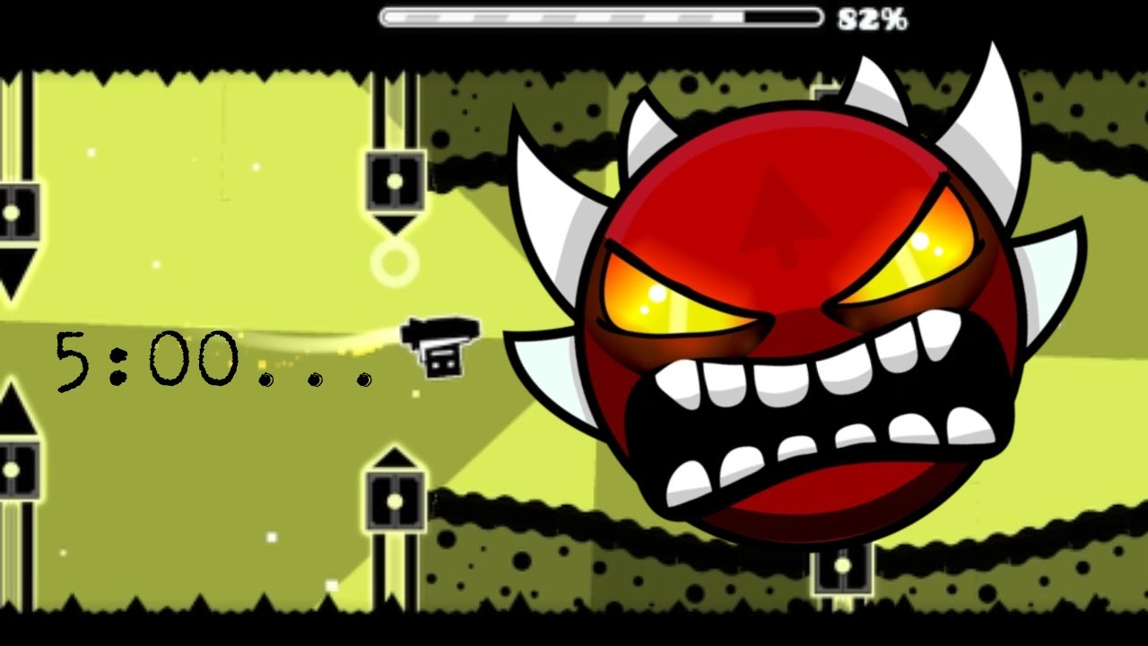 This Geometry Dash level is 5 minutes long... - YouTube