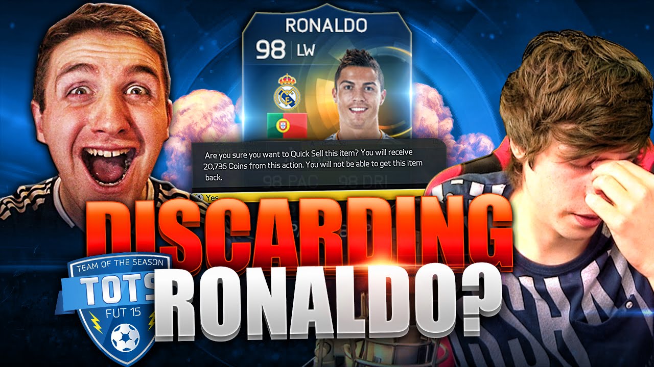 fifa 16 ultimate team apk obb DISCARDING CRISTIANO RONALDO?!