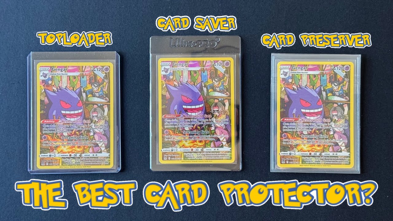 How Should You Protect Your Pokmon Cards?