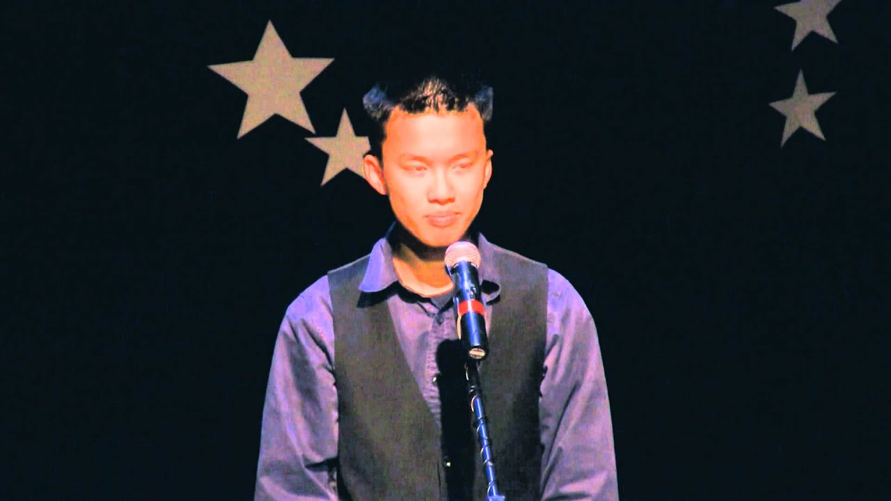 LA County Poetry Out Loud Performance Calvin Lam YouTube
