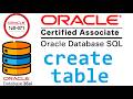 CERTIFICACION ORACLE DATABASE SQL 1Z0-071 | CREAR TABLAS EN  ORACLE SQL (video 76)
