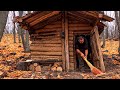 Big Dugout by the river, Building a sauna, life in the dugout