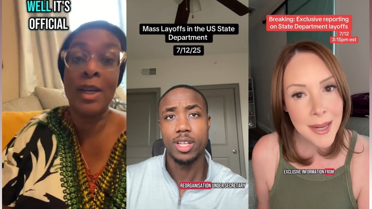 MASS LAYOFFS at the State Department Leave Workers in TEARS!