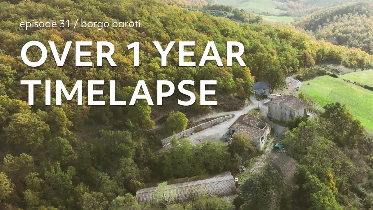 #31 OVER 1 YEAR SUMMARY (2021-2023) - renovation of the house and garden area in Italy