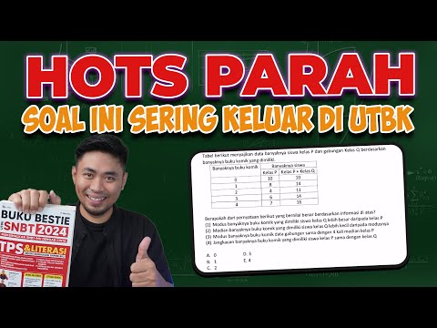 SOAL HOTS UTBK 2024 PENGETAHUAN KUANTITATIF STATISTIKA