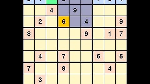 How to Solve Washington Times Sudoku Difficult January 22, 2023