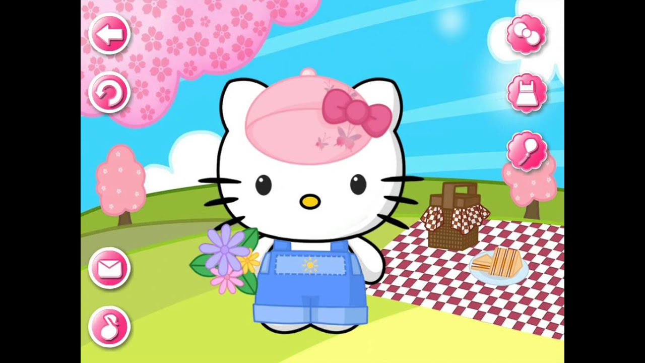 Hello Kitty! Серия 9! Игра одевалка! Девчачьи игры)) YouTube