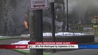 M's Pub Fire Update