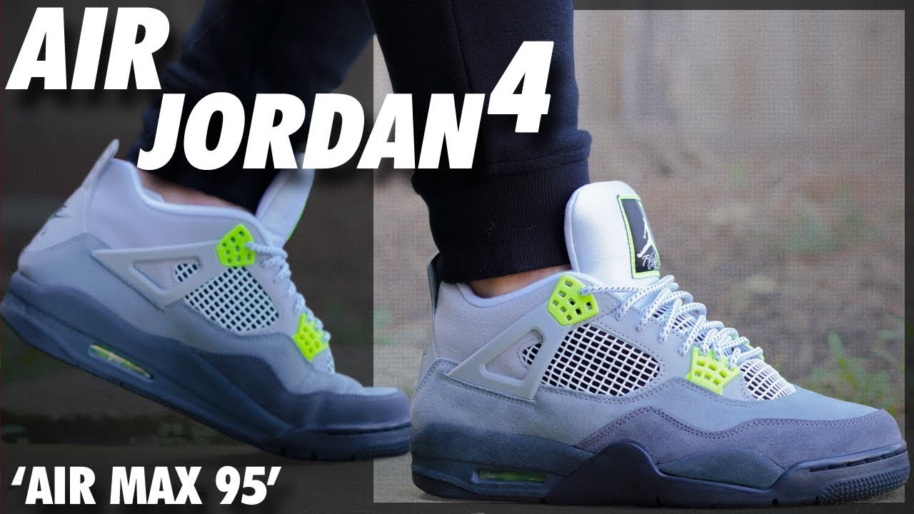 air jordan iv 95 neon