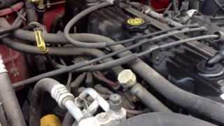 jeep cherokee rough i6 sport oil pressure idle low xj running really