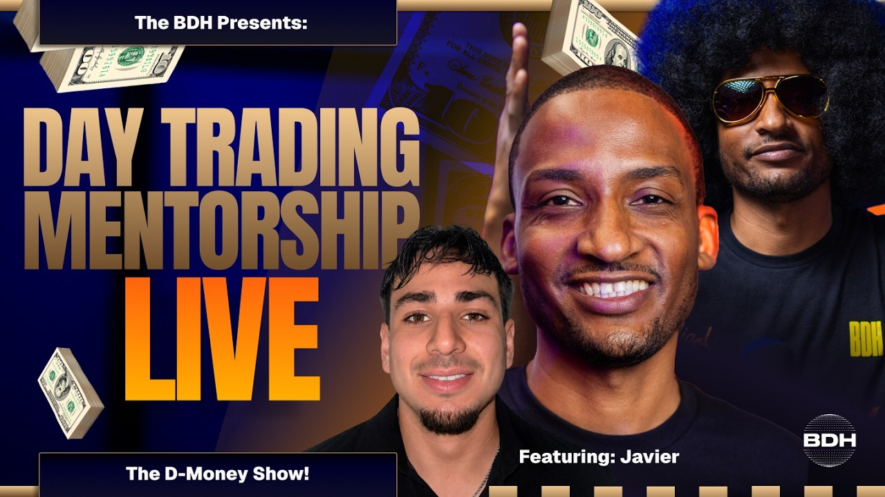 Day 1 DayTrading Mentorship Live from the BDH! - YouTube
