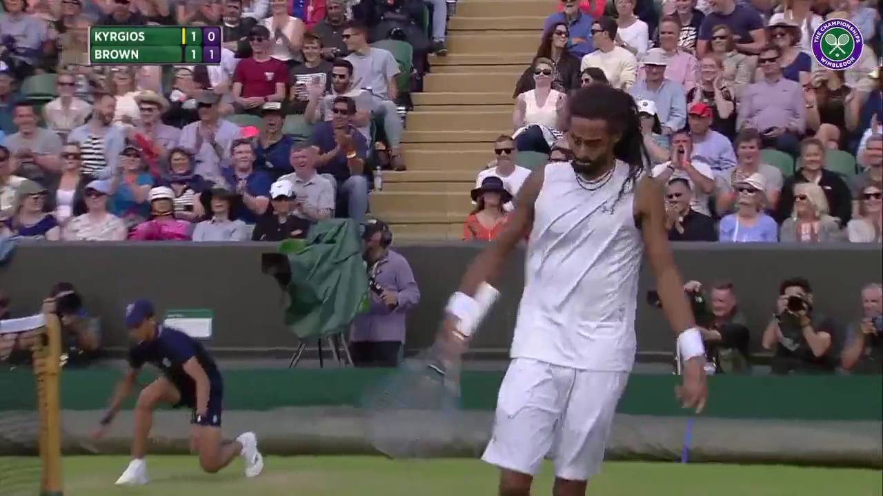 Top 13 Plays Dustin Brown And Nick Kyrgios Produce Fireworks Youtube