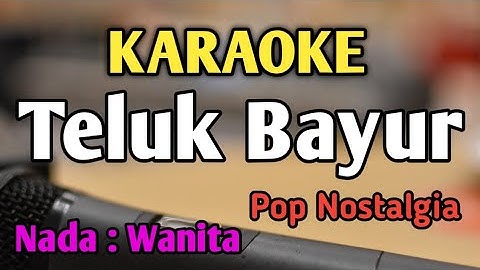 TELUK BAYUR - KARAOKE || NADA WANITA CEWEK || Pop Nostalgia || Ernie Djohan || Live Keyboard
