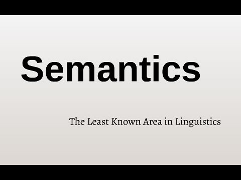 Semantics: Lesson 1: Conceptual Meaning and Associative ...