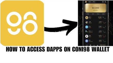 How to access DApps on Coin98 Wallet
