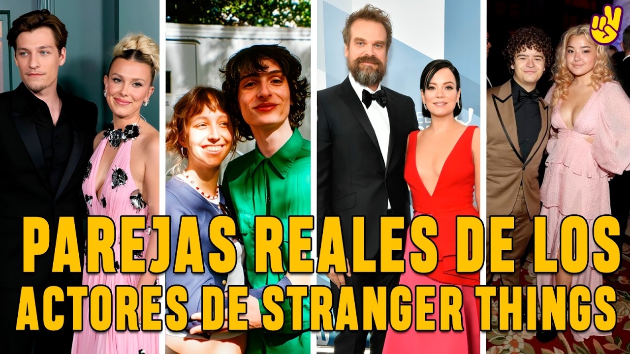 Parejas reales de los actores de Stranger Things.