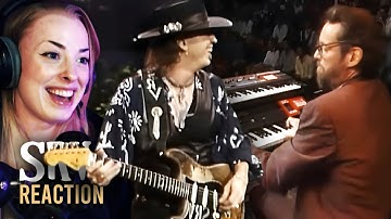 The Keyboardist = AMAZING! Reacting To Stevie Ray Vaughan: Look At Little Sister LIVE @ Austin Texas