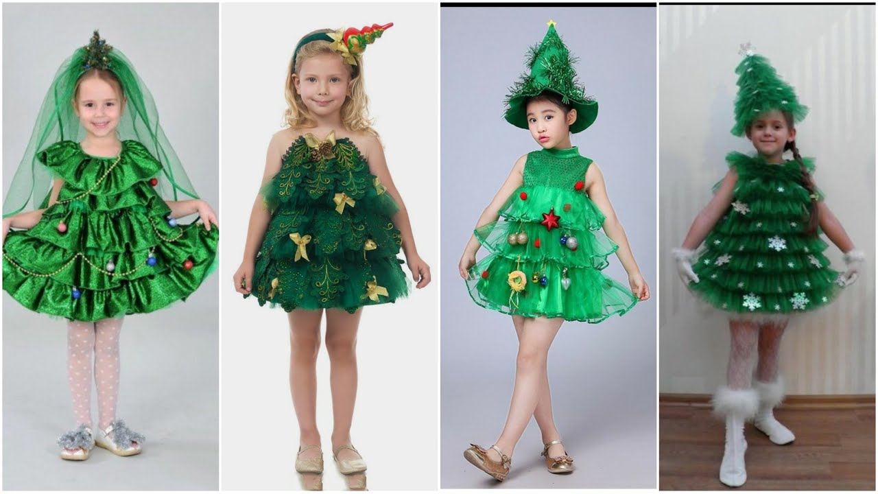 Christmas Party Dresses Christmas Party Theme Costume For Kids YouTube