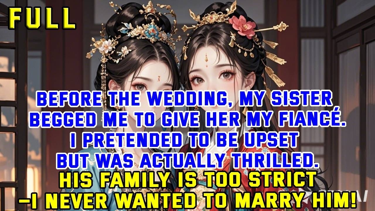 Before the wedding, my sister begged me to give her my fiancé.I pretended to be upset but was actual