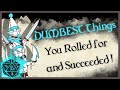 What are the must RIDICULOUS success rolls you have made  #2