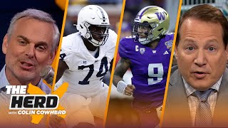 Jets draft Olu Fashanu, Penix Jr and Falcons, Is Denver the right fit for Bo Nix? | NFL | THE HERD by The Herd with Colin Cowherd 127,734 views 8 days ago 10 minutes, 5 seconds