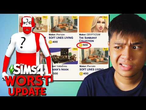 Checking out Sims 4's WORST UPDATE (Marketplace) thumbnail