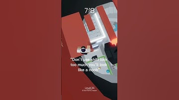 “Dont use shift lock too much” 😔