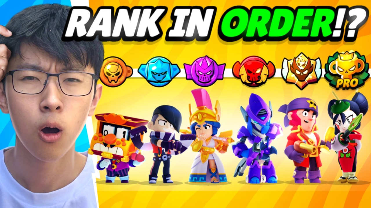 I Blind Ranked Brawl Stars Players by Skill ONLY USING 1v1s...