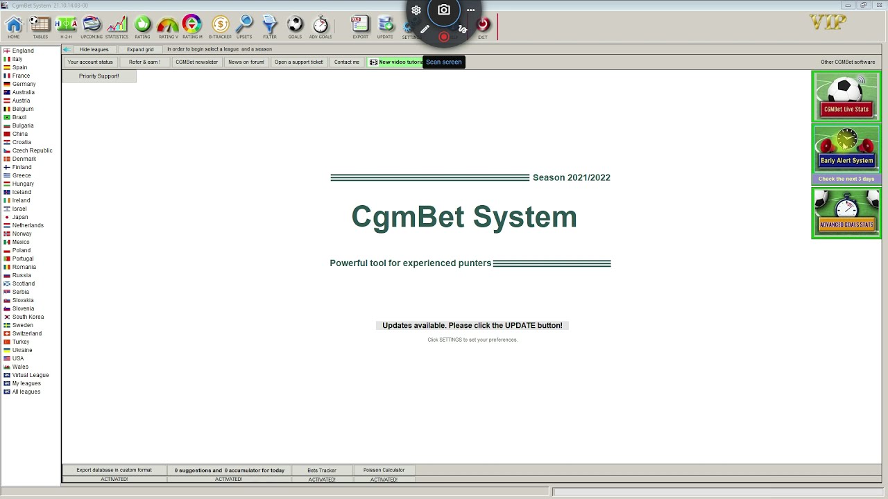 CGMBet - Early Alert System