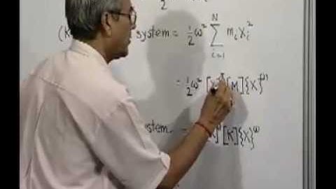 Module 12 - Lecture 5 - Forced Vibration of multiple...