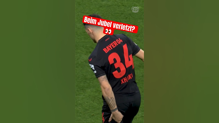 Granit #Xhaka nimmt mit seinem ersten Tor für die #Werkself alle hops 🤩
