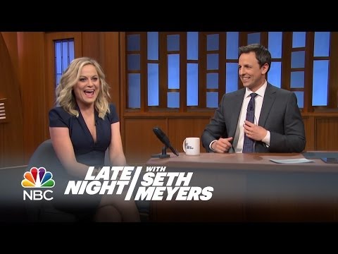 amy-poehler-is-seth-meyers-first-guest-on-late-night-2014