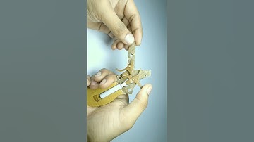 Single shot gun trigger mechanism | Simplecraft #shorts #trending