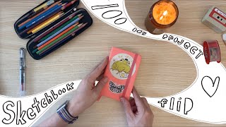 Sketchbook Flip Through | 100 Day Project | Royal Talens