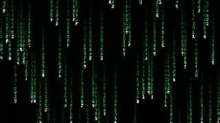 Digital rain 4k Visual Loop | Python + Taichi CUDA | 60 FPS