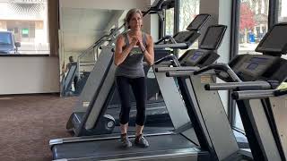 Side Walking on Treadmill