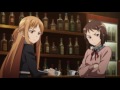 Sword Art Online II - Kirito introduces Sinon to Asuna & Liz