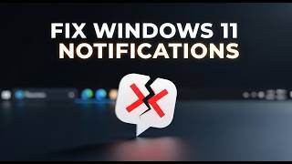 How To Fix Notifications Not Working Windows 11 Notification Bar Not Showing