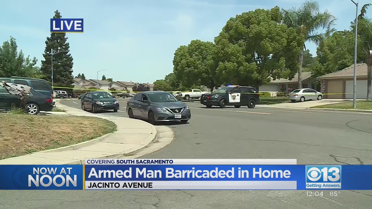 Police: Man Believed To Be Armed Barricaded In South Sacramento Home ...