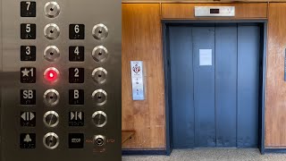 Dover Traction East Elevator @ UIowa Van Allen Hall - Iowa City, IA.