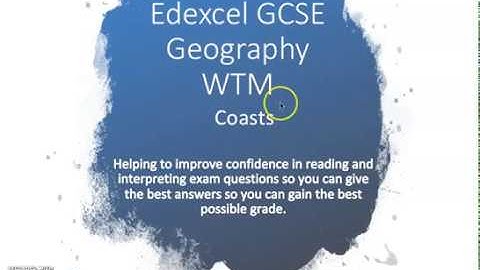 Edexcel GCSE Geography Coasts WTM