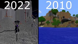 what did the original 2b2t spawn look like?