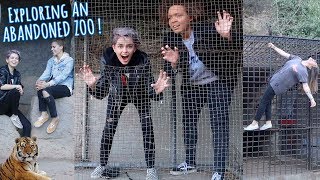 Exploring An Abandoned Zoo Ft. Sam & Alyssa