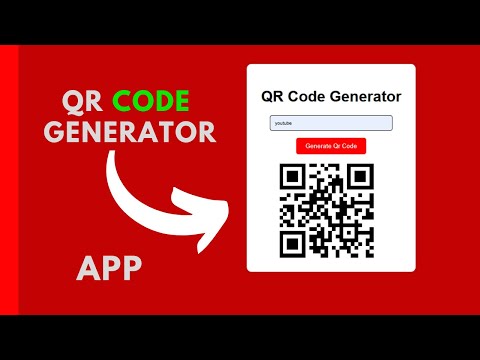 Create a QR Code Generator in HTML CSS and JS | Beginner Project