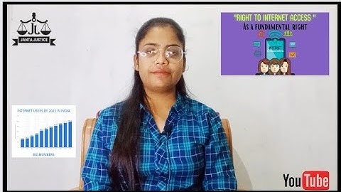 RIGHT TO INTERNET IS A FUNDAMENTAL RIGHT। CASE STUDY। SURBHI SRIVASTAVA...