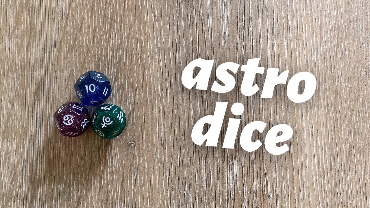๐ฒ How to Use Astro Dice? ๐ฒ Keywords + Interpretations ๐ฎ - YouTube