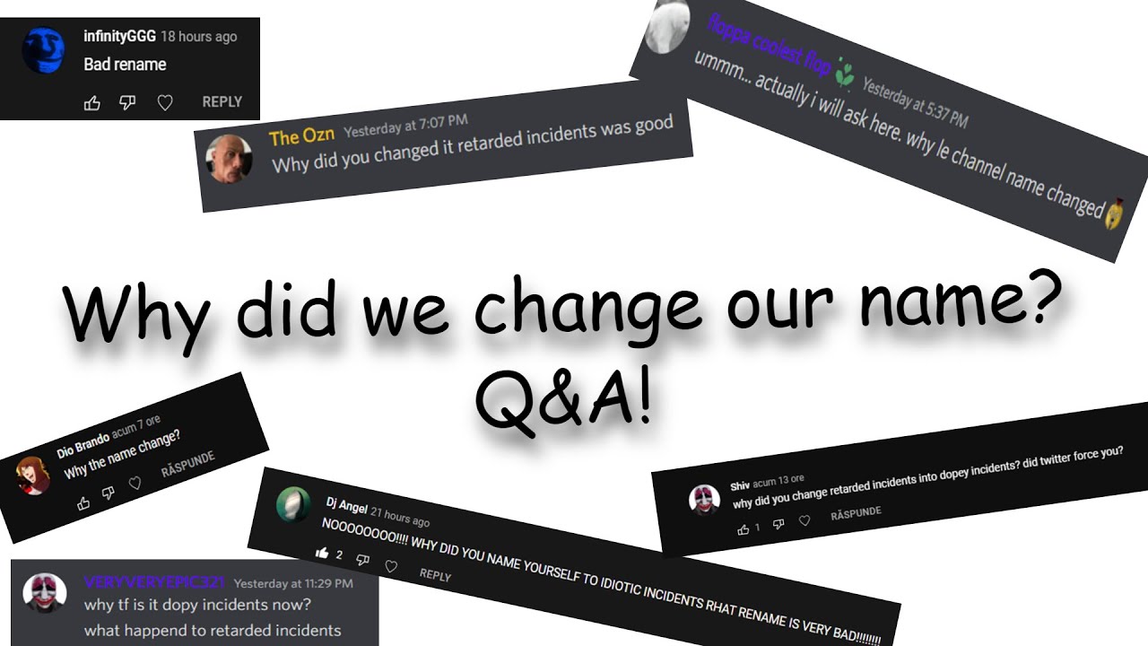 Why Did We CHANGE Our NAME Q A 1000 Subscriber Special YouTube why-did-we-change-our-name-q-a-1000-subscriber-special-youtube