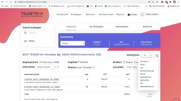 How to solve error problem in Tradetron