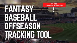 A Free Tool For Fantasy Baseball Players (or just baseball fans trying to stay up to date)