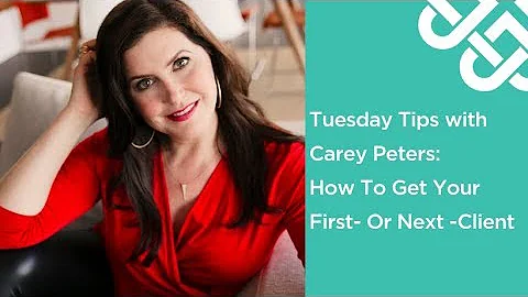 Tuesday Tips with Carey Peters: How To Get Your Fi...